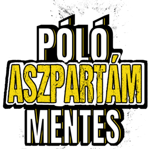 Ez a póló aszpartám mentes